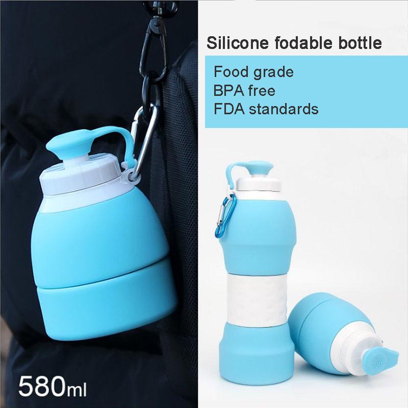 Silicone Water Bottles 550ml