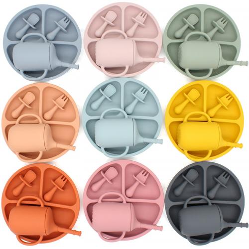 Baby Plates Set Silicone